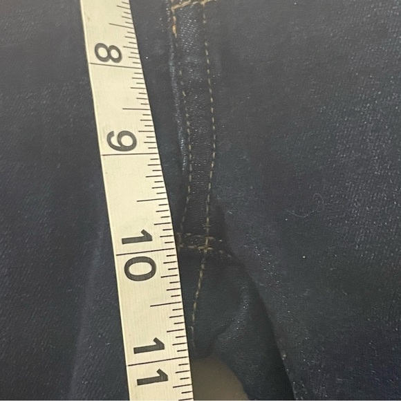 Hudson Jeans Blair High Rise Super Skinny Dark Wash Blue Sz 27 - Picture 10 of 11